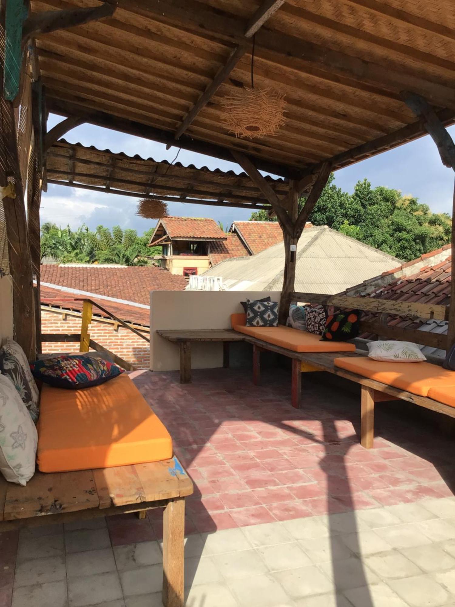 La Boheme Mini Vandrarhem Gili Trawangan Exteriör bild