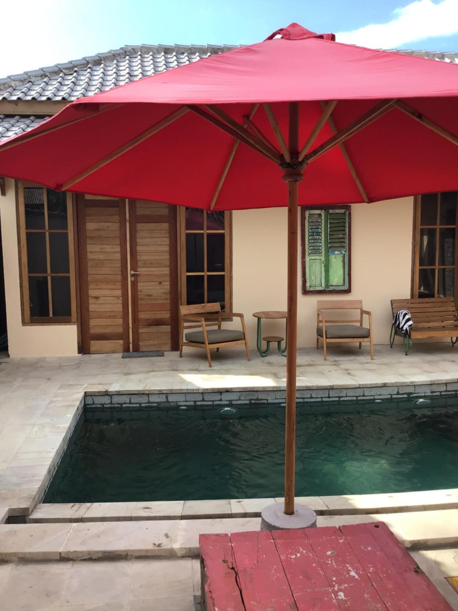 La Boheme Mini Vandrarhem Gili Trawangan Exteriör bild